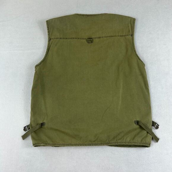 Vtg B.W.Cheng Wear Cargo Vest M/L Utility Multi Pocket Outdoor Fishing Hiking - Picture 2 of 11